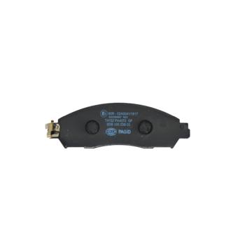2018 Nissan Leaf Disc Brake Pad Front Hella Pagid 355039331 image 1 of 4