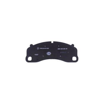 2023 Porsche 718 Cayman Disc Brake Pad Front Hella Pagid 355039991 image 2 of 4