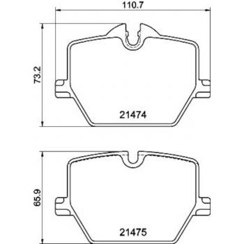 2024 Toyota GR Supra Disc Brake Pad