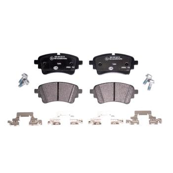 2021 Audi Q5 PHEV Disc Brake Pad Rear Hella Pagid 355040941 image 3 of 4