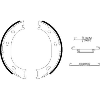 2014 Mercedes-Benz G63 AMG Parking Brake Shoe Set