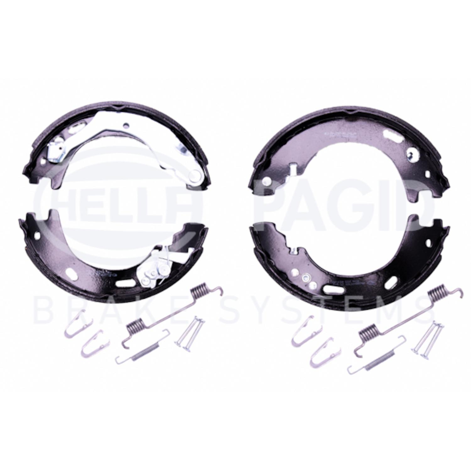Hella Pagid 355051001 - Parking Brake Shoe Set Hella Pagid 355051001 Parking Brake Shoe Set product image 1 of 2