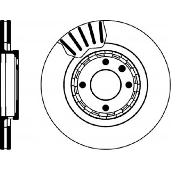 1991 Volkswagen Corrado Disc Brake Rotor Front Hella Pagid 355101831 image 1 of 1
