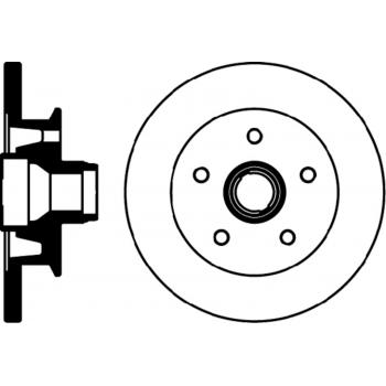 1991 Volkswagen Vanagon Disc Brake Rotor