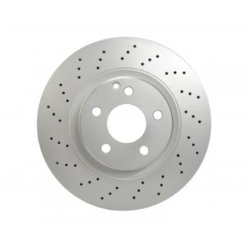 2002 Mercedes-Benz CL500 Disc Brake Rotor Front Hella Pagid 355106852 image 2 of 4