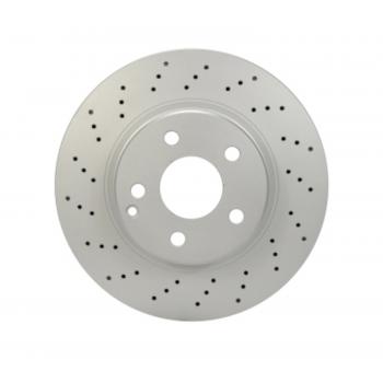 2003 Mercedes-Benz CL500 Disc Brake Rotor Front Hella Pagid 355106872 image 2 of 4