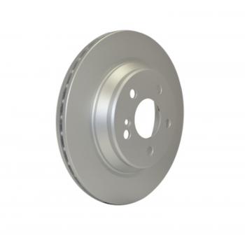2002 Mercedes-Benz CL500 Disc Brake Rotor Rear Hella Pagid 355106912 image 3 of 4