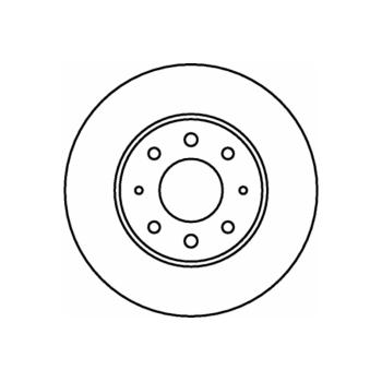 1991 Mitsubishi Galant Disc Brake Rotor Front Hella Pagid 355108171 image 1 of 1