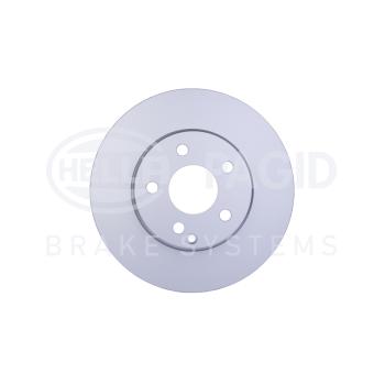 2009 Mercedes-Benz E320 Disc Brake Rotor Front Hella Pagid 355108781 image 1 of 1