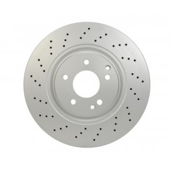 2007 Mercedes-Benz C230 Disc Brake Rotor Front Hella Pagid 355109412 image 2 of 4