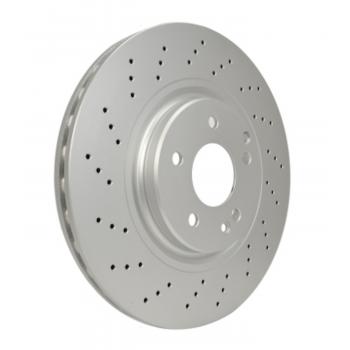 2007 Mercedes-Benz C230 Disc Brake Rotor Front Hella Pagid 355109412 image 3 of 4