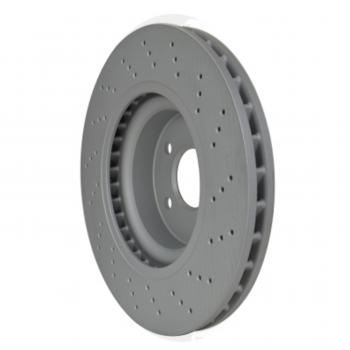 2007 Mercedes-Benz E550 Disc Brake Rotor Front Hella Pagid 355109472 image 1 of 4