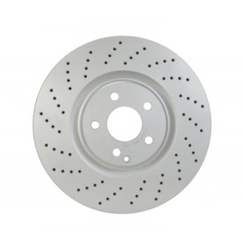 2006 Mercedes-Benz CLS55 AMG Disc Brake Rotor Front Hella Pagid 355109492 image 2 of 4
