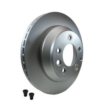2010 Porsche Cayenne Disc Brake Rotor Rear Hella Pagid 355109822 image 3 of 3