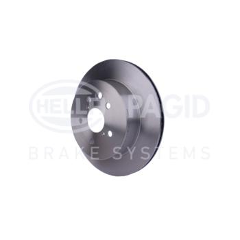 2013 Lexus IS250 Disc Brake Rotor Rear Hella Pagid 355112881 image 1 of 4