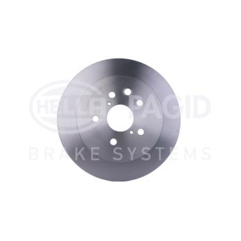 2013 Lexus IS250 Disc Brake Rotor Rear Hella Pagid 355112881 image 2 of 4