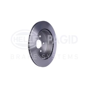 2013 Lexus IS250 Disc Brake Rotor Rear Hella Pagid 355112881 image 4 of 4