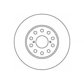 1993 Toyota MR2 Disc Brake Rotor Rear Hella Pagid 355113071 image 1 of 1
