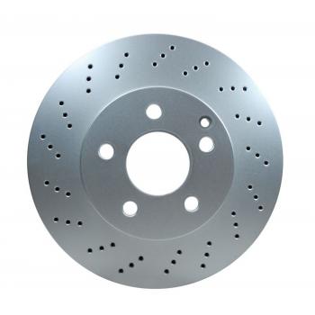 2009 Mercedes-Benz C300 Disc Brake Rotor Front Hella Pagid 355114392 image 2 of 3