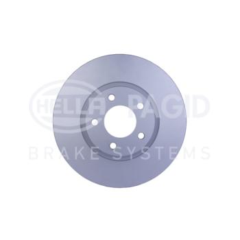 2013 Mazda 3 Disc Brake Rotor Front Hella Pagid 355117891 image 2 of 4