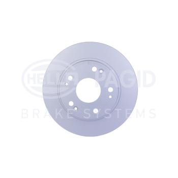 2015 Honda CR-Z Disc Brake Rotor Rear Hella Pagid 355117901 image 2 of 4