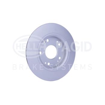 2015 Honda CR-Z Disc Brake Rotor Rear Hella Pagid 355117901 image 4 of 4