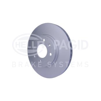 2014 Kia Rio Disc Brake Rotor Front Hella Pagid 355117981 image 1 of 4