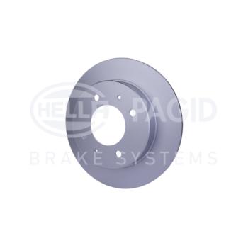 2000 Hyundai Tiburon Disc Brake Rotor Rear Hella Pagid 355118111 image 1 of 4