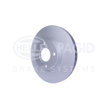 2019 Ford Fiesta Disc Brake Rotor Front Hella Pagid 355118181 image 1 of 4