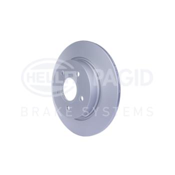 2013 Ford Focus Disc Brake Rotor Rear Hella Pagid 355118221 image 1 of 4