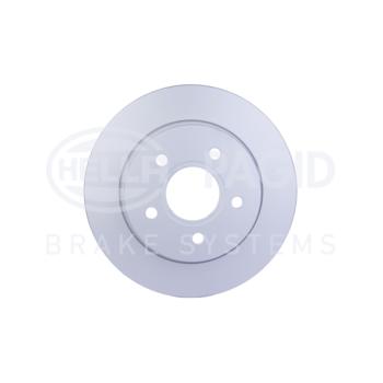 2013 Ford Focus Disc Brake Rotor Rear Hella Pagid 355118221 image 2 of 4