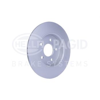2013 Ford Focus Disc Brake Rotor Rear Hella Pagid 355118221 image 4 of 4