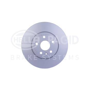 2016 Buick Encore Disc Brake Rotor Front Hella Pagid 355118391 image 2 of 4
