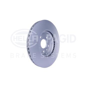 2016 Buick Encore Disc Brake Rotor Front Hella Pagid 355118391 image 4 of 4
