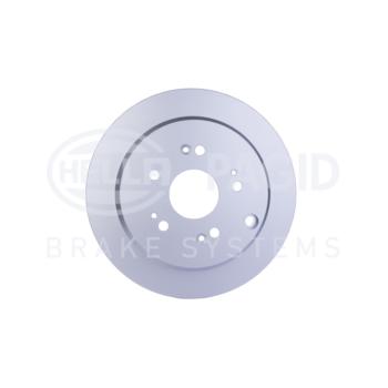 2015 Acura RDX Disc Brake Rotor Rear Hella Pagid 355118901 image 2 of 4