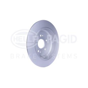 2015 Acura RDX Disc Brake Rotor Rear Hella Pagid 355118901 image 4 of 4