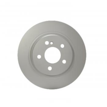 2012 Mercedes-Benz E550 Disc Brake Rotor Rear Hella Pagid 355118942 image 2 of 4