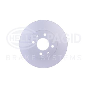 2007 Kia Rio5 Disc Brake Rotor Front Hella Pagid 355119011 image 2 of 4