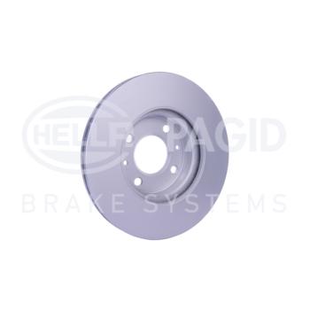 2007 Kia Rio5 Disc Brake Rotor Front Hella Pagid 355119011 image 4 of 4
