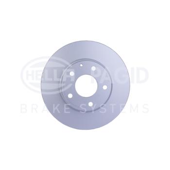 2018 Mazda CX-3 Disc Brake Rotor Front Hella Pagid 355120441 image 2 of 4