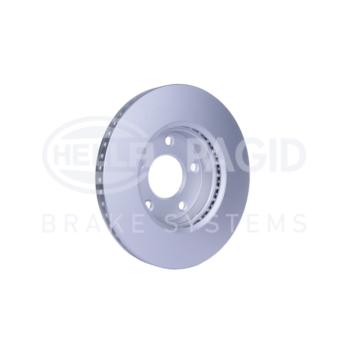 2018 Mazda CX-3 Disc Brake Rotor Front Hella Pagid 355120441 image 4 of 4