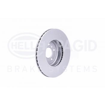 2014 BMW ActiveHybrid 5 Disc Brake Rotor Front Hella Pagid 355120651 image 3 of 4