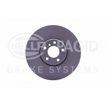 2015 BMW Alpina B7L Disc Brake Rotor Front Right Hella Pagid 355120711 image 2 of 4