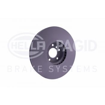 2015 BMW Alpina B7L Disc Brake Rotor Front Right Hella Pagid 355120711 image 3 of 4