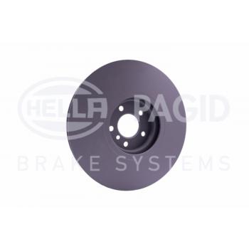 2010 BMW X6 Disc Brake Rotor Front Right Hella Pagid 355120731 image 3 of 4