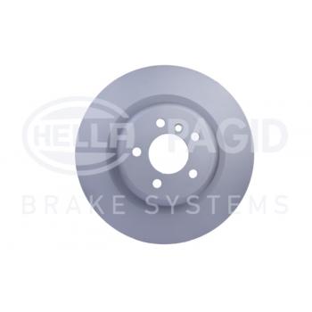 2011 BMW X5 Disc Brake Rotor Rear Hella Pagid 355120741 image 2 of 4