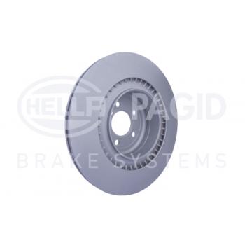 2011 BMW X5 Disc Brake Rotor Rear Hella Pagid 355120741 image 3 of 4