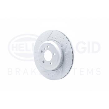2014 BMW M235i Disc Brake Rotor Rear Hella Pagid 355120781 image 1 of 4