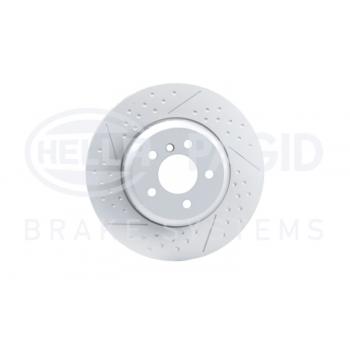 2014 BMW M235i Disc Brake Rotor Rear Hella Pagid 355120781 image 2 of 4