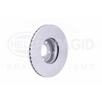 2014 BMW ActiveHybrid 3 Disc Brake Rotor Front Hella Pagid 355120811 image 3 of 4